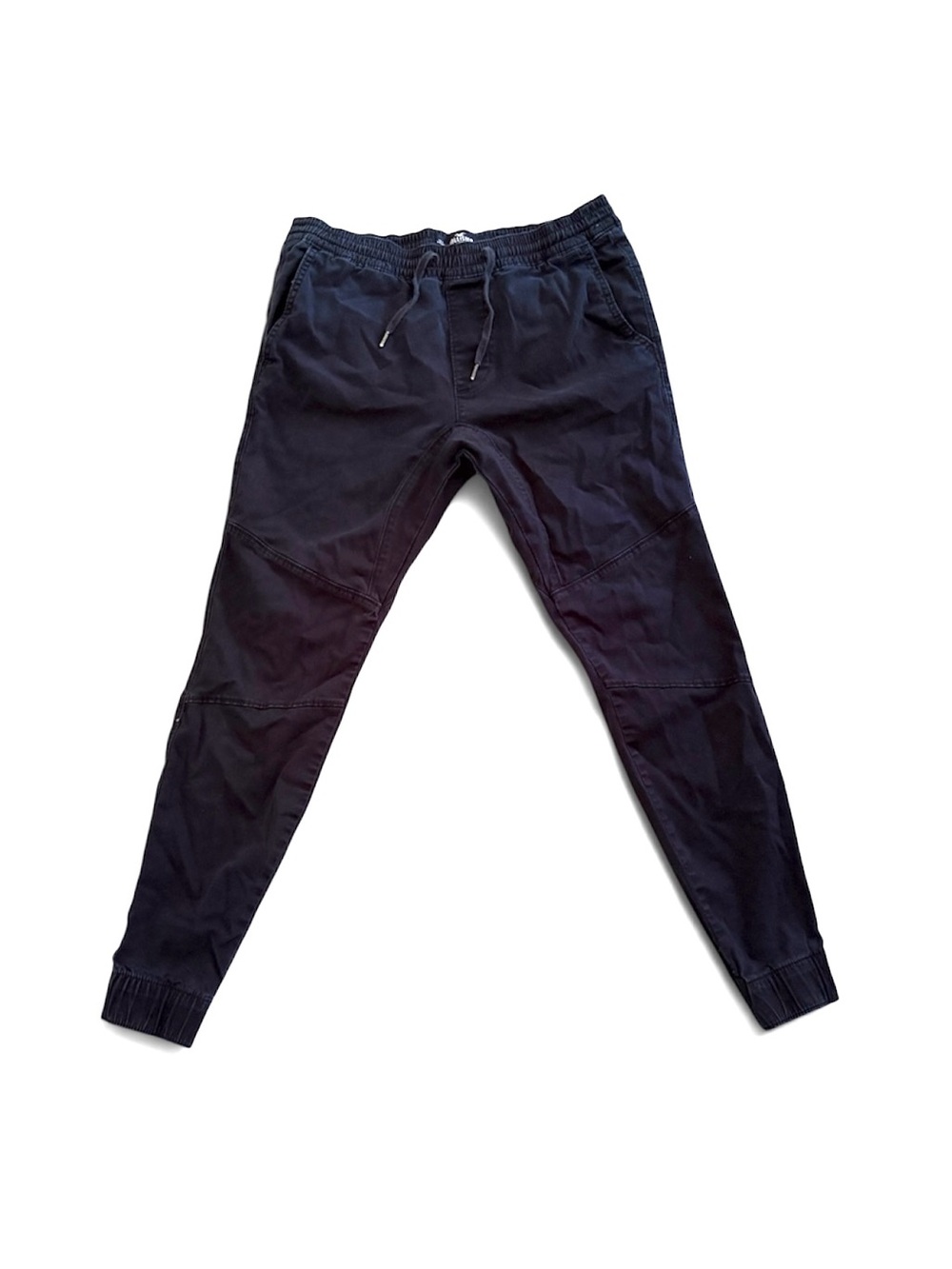 Hollister Men's Super Skinny Navy Blue Jogger Pants